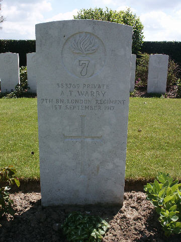 Private Alfred Warby