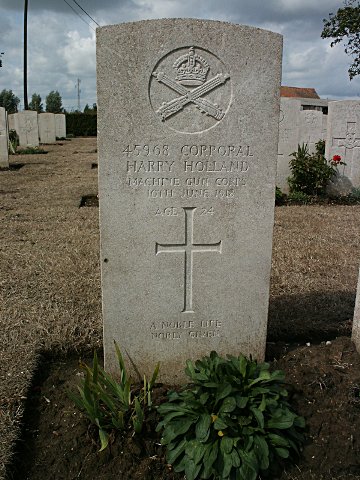 Corporal Harry Holland