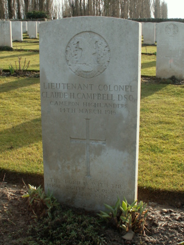 Lt Colonel Claude Campbell