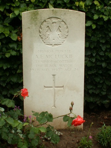 Private Albert McLuckie