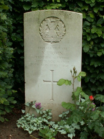 Private Nicholas Urwin