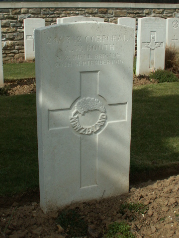 Corporal Attwood Booth